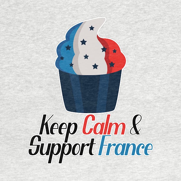 Keep Calm And Support France by nextneveldesign